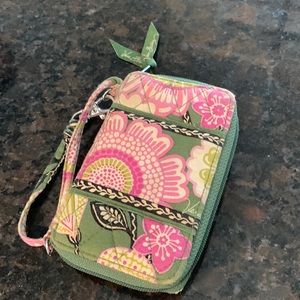 Vera Bradley zip around wallet